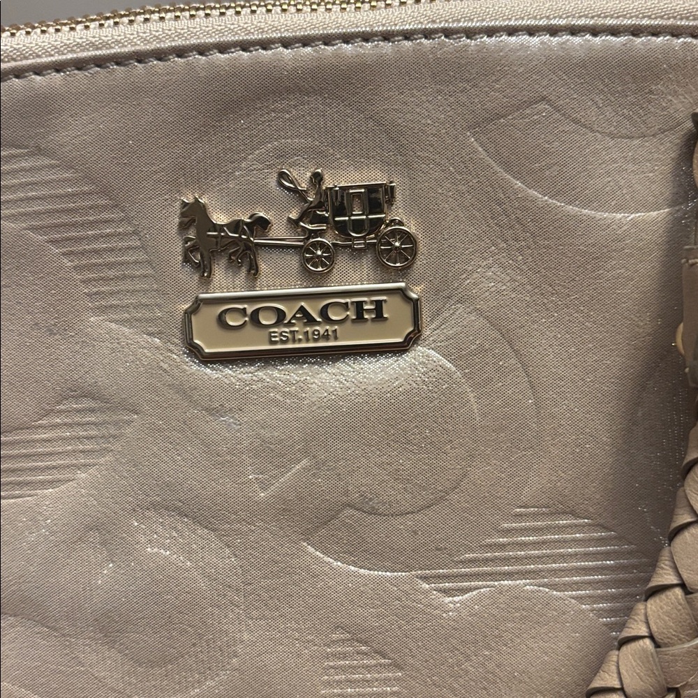 Coach Madison Sophia Satchel in Shimmer Leather - Picture 3 of 12